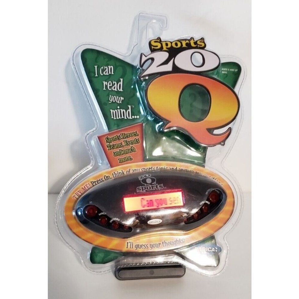 20 Q Twenty Questions Sports Electronic Trivia Game Radica 2006 Brand Ne…